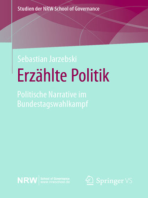 cover image of Erzählte Politik